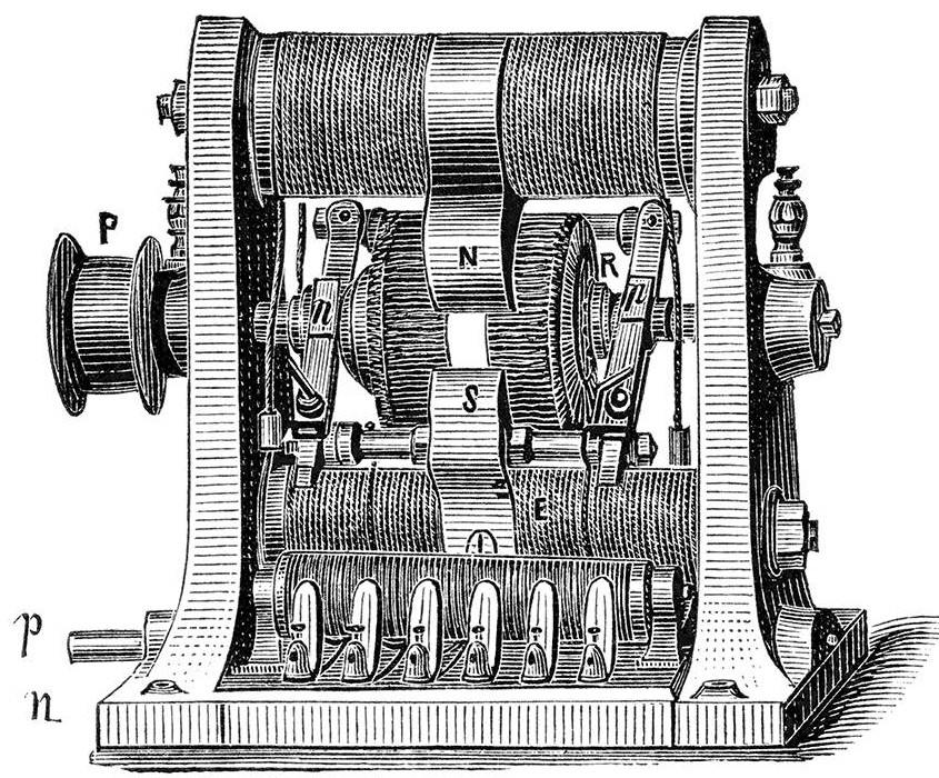 Picture of a complex machine